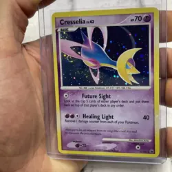 Pokemon TCG Cresselia Majestic Dawn 2008 Holo Rare 2/100 LP/NM Pokemon SWIRL - Image 1