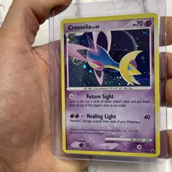 Pokemon TCG Cresselia Majestic Dawn 2008 Holo Rare 2/100 LP/NM Pokemon SWIRL - Image 2
