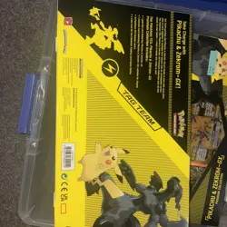 Pokemon TCG Pikachu and Zekrom-GX Tag Team Premium Collection Box Sealed New 820650809910 - Image 2