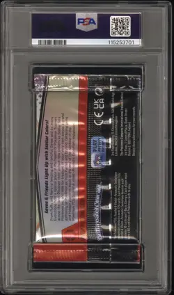 2025 POKEMON INT'L SCARLET & VIOLET PRISMATIC EVOLUTIONS PACK FOIL PSA 10 - Image 2