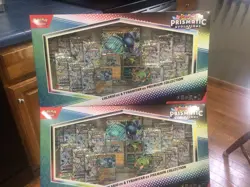 Pokemon Lucario Ex Tyranitar Ex Premium Collection Prismatic Evolution In ✋ - Image 2