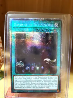 Yugioh NM Domain of the True Monarchs MP25-EN026 Starlight Rare 1st Ed Near Mint - Image 1