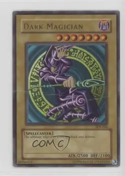 Dark Magician Unlimited YuGiOh Starter Deck Yugi #SDY-006 2002 - Image 1