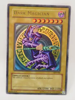Yu-GI-Oh Card Dark Magician Holo Unlimited Rare SDY-006 HP - Image 1