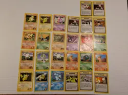 Pokemon TCG Gym Heroes Lot of 26 Vintage Cards - Image 1