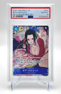 PSA 10 Boa Hancock (Illustration Box Vol.1) ST17-004 One Piece Promo Cards Foil - Image 1