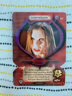 Buffy CCG TCG Class Of '99 Essence Card #247/248 Vamp Willow & Xander 1st Print - Image 1