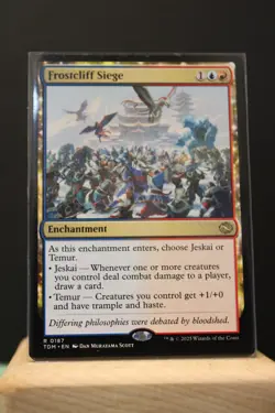 Frostcliff Siege Rare NM Tarkir Dragonstorm Magic Cards MTG Commander ManaFam - Image 1