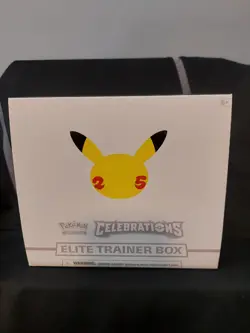 Celebrations Elite Trainer Box ETB - Empty w/ Accessories No Cards Pokemon TCG - Image 1