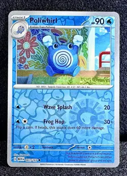 🔥Poliwhirl 061/165 S&V151 Reverse Holo TRUE Treasure! (Card#Pokemon# MATCH!)A - Image 1