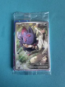 Pokemon TCG N's Zorua Promo Card 189 Journey Together Edition Sealed - Image 1
