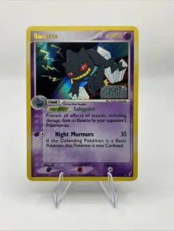 Banette 1/100 Ex Crystal Guardians Rare Reverse Holo Stamped Pokemon Card MP - Image 1