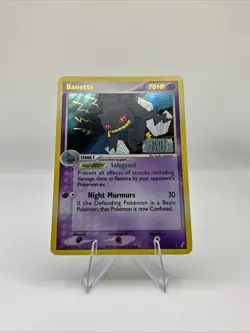Banette 1/100 Ex Crystal Guardians Rare Reverse Holo Stamped Pokemon Card MP - Image 2