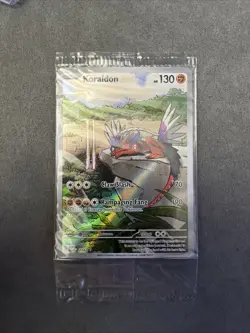 Koraidon 14 Pokemon TCG Scarlet & Violet Black Star Promo Card {STILL SEALED} - Image 1