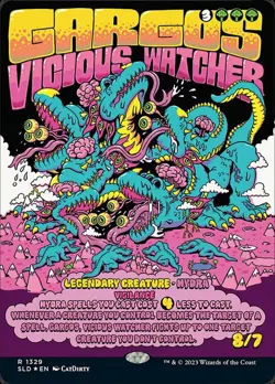 [1x] Gargos, Vicious Watcher (1329) - Foil Near Mint, English Secret Lair MTG Ma - Image 1
