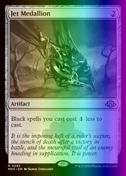MTG Magic the Gathering Jet Medallion (292/703) Modern Horizons 3 NM FOIL - Image 1