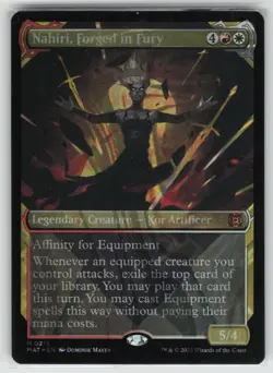 Nahiri, Forged in Fury (Halo Foil) M March of the Machine: The Aftermath 215 NM - Image 1