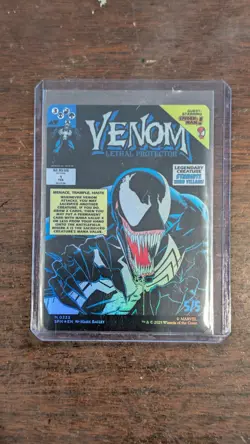 WOTC Marvel's Spider-Man Eddie Brock (0233) (Borderless) (MR) (Foil) NM - Image 2