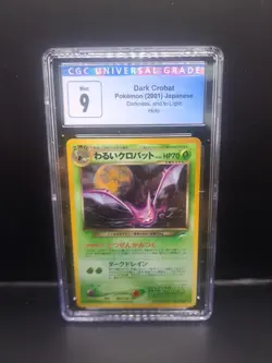 Dark Crobat 169 Holo Rare - Darkness, and to Light Pokemon CGC 9 - Image 1