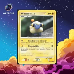 Carte Pokemon Wattouat 82/127 Platine Francais - Image 1