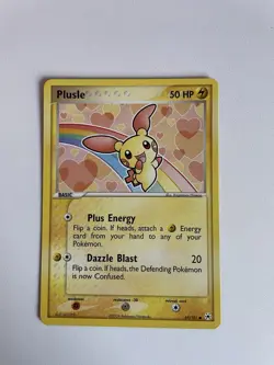 Plusle 69/101 EX Hidden Legends Pokemon Card HP Condition Non Holo - Image 3