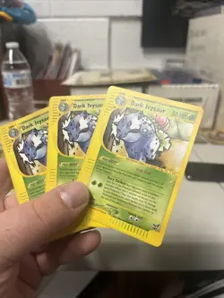 #6 Dark Ivysaur Promo Best Of Game WOTC Vintage Pokemon NM LOT OF 3X - Image 3