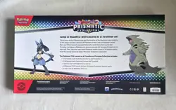 Pokemon Lucario Ex Tyranitar Ex Premium Collection Sams Club Prismatic SEALED - Image 2
