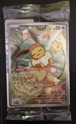 Pokemon TCG FACTORY SEALED EEVEE SV 173 Promo 2025 Prismatic Evolutions - Image 1
