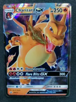 POKEMON - CHARIZARD GX SM211 - HIDDEN FATES - BLACK STAR PROMO - ENG - GLURAK - Image 2