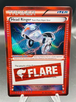 Pokemon Head Ringer 97/119 Phantom Forces Holo Rare LP - Image 1