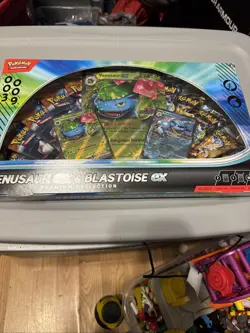 Pokemon TCG SV: Venusaur And Blastoise Ex Premium Collection Box: Sealed - Image 1