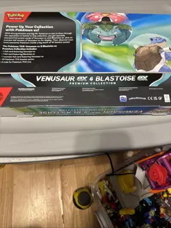 Pokemon TCG SV: Venusaur And Blastoise Ex Premium Collection Box: Sealed - Image 2