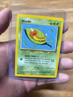 Pokemon TCG - Weedle - 70/75 - Common Unlimited - Neo Discovery LP - Image 1