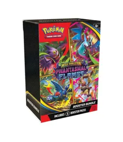 Pokemon TCG: Mega Evolution Phantasmal Flames Booster Bundle (6 Packs) PRESALE - Image 1
