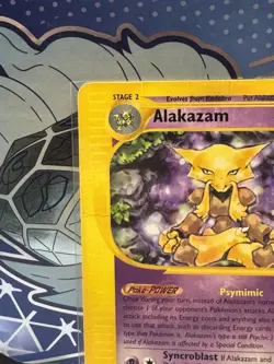 ALAKAZAM 33/165 EXPEDITION BASE SET POKEMON TCG LP/MP - Image 2