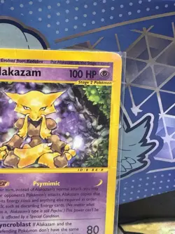 ALAKAZAM 33/165 EXPEDITION BASE SET POKEMON TCG LP/MP - Image 3
