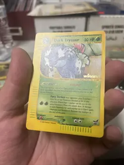 #6 Pokemon Best Of Game Pokemon NM NICE DARK IVYSAUR WINNER - Image 2