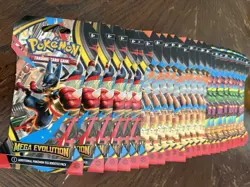 Pokemon Mega Evolution Sleeved Booster Packs (Lot of 30 PACKS) - Image 1