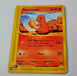 Pokemon Charmander 97/165 Non-Holo Expedition- Played Condition LP-MP - Image 1