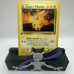Lt. Surge's Pikachu Common Gym Challenge 084/132 LP - Image 1