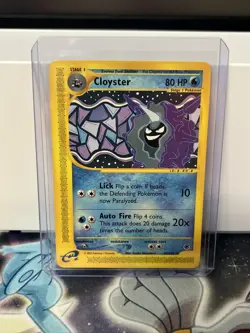 Pokemon TCG Cloyster Expedition 42/165 Regular Rare LP - Image 1
