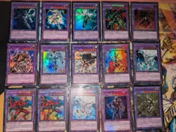 Yugioh Elemental Hero Deck With Full Extra Deck Sleeved - Image 1