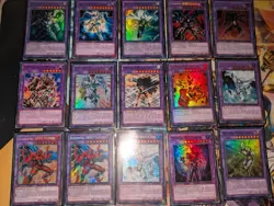 Yugioh Elemental Hero Deck With Full Extra Deck Sleeved - Image 2