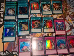 Yugioh Elemental Hero Deck With Full Extra Deck Sleeved - Image 5