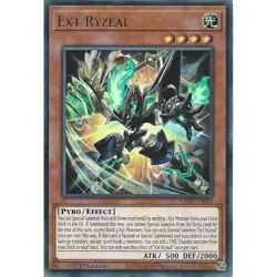 Ext Ryzeal Yu-Gi-Oh! CRBR-EN004 1st Ultra Rare - Image 1
