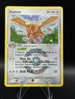 Fearow 24/112 Firered & Leafgreen Pokemon Trading Card Game Reverse Holo LP - Image 1