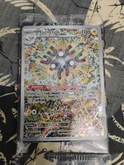 Pokemon TCG Magneton SVP 159 Promo Card Surging Sparks SEALED - Image 1