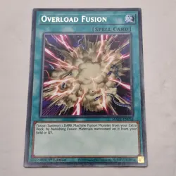 Yu-Gi-Oh! Maze of Memories Overload Fusion MAZE-EN056 Spell Card 1st Edition (2) - Image 2