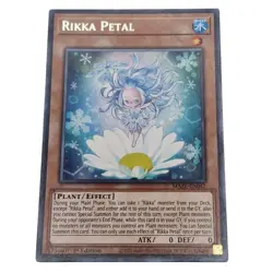 Yu-Gi-Oh! Maze of Memories Rikka Petal MAZE-EN047 Water Card 1st Edition 2023 -2 - Image 1
