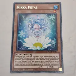 Yu-Gi-Oh! Maze of Memories Rikka Petal MAZE-EN047 Water Card 1st Edition 2023 -2 - Image 2